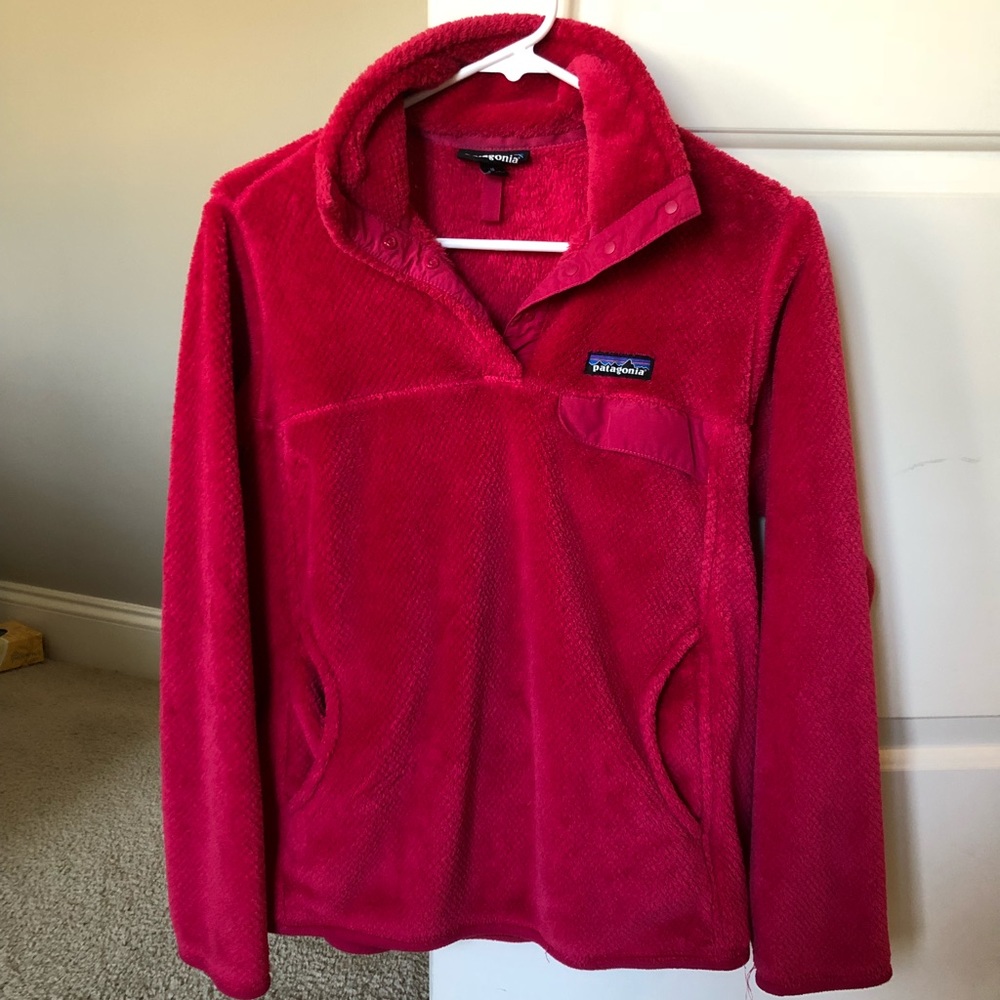 Pink Patagonia Pullover